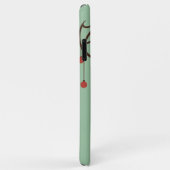 Minimalistisches Weihnachtsschenk für Rentiere Case-Mate iPhone Hülle (Hinten/Rechts)