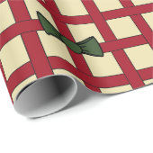 Minimalistisches Weihnachtswackelpapier Geschenkpapier (Rolleneckpunkt)