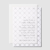 Minimalistisches Weiß Elegant Stilvolle Moderne Ho Pergament Einladungen (Versetzt (Einladung))