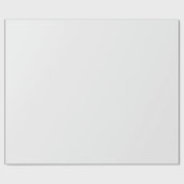 Minimalistisches, weißes Eichel schlichte, elegant Geschenkpapier (Flach)