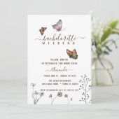 Minimalistisches Wochenende Einladung (Stehend Vorderseite)