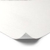 Minimalistisches Wohnzimmer Botanische Ader Illust Poster (Ecke)