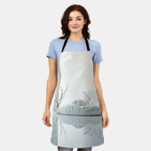 Minimalistisches Zen-Innendesign Schürze (Getragen)