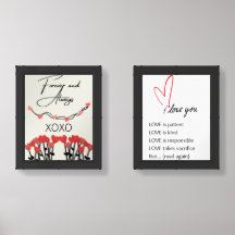 Minimalistisches Zitat Valentinstag, 8 Zoll x 10 Z