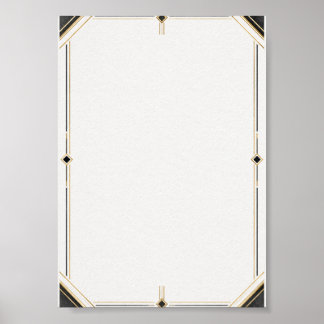 Minimalistisches Zitat Wandkunstposter" Poster