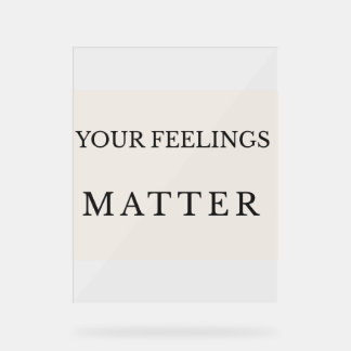 Minimals Poster für Therapiepraxen – Ihre Gefühle