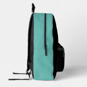 Minimalsport mit Monogramm Volleyball Bedruckter Rucksack (Links)