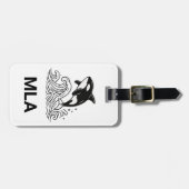 Minimalst Family Wiedersehen Gepäckmarke Gepäckanhänger (Vorderseite horizontal)