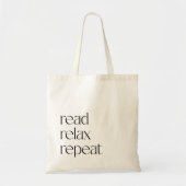 Minimilastic Book Reader-Tasche Tragetasche (Vorne)