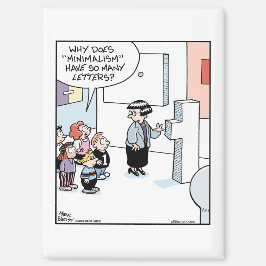 Minimilism Art Magnet