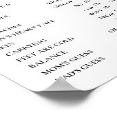 Minimliest Alte Ehefrauen Tales Baby Duschspiel Poster (Ecke)