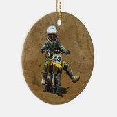 MiniMotocross Keramikornament (Rechts)