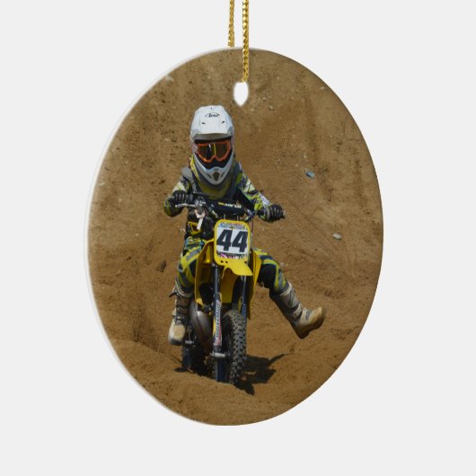 MiniMotocross Keramikornament (Rechts)