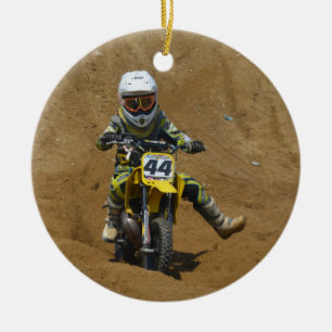 MiniMotocross Keramikornament
