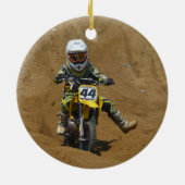 MiniMotocross Keramikornament (Hinten)