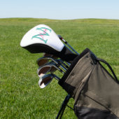 Minimum add name monogram green pink blue golf headcover (In SItu)