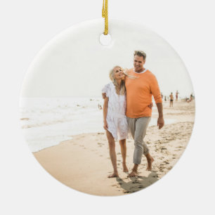 Minimum zwei Weihnachtstage Foto Keramik Ornament