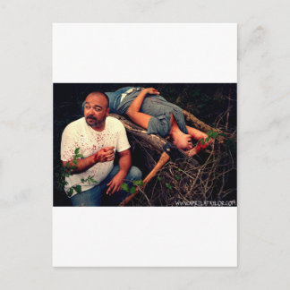 Minine by April A Taylor Postkarte