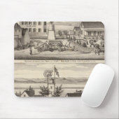 Mininger, Dennis & Hauschildt Residenzen Mousepad (Mit Mouse)