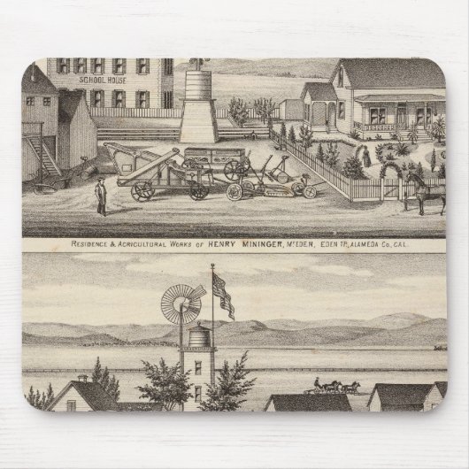 Mininger, Dennis & Hauschildt Residenzen Mousepad (Vorne)