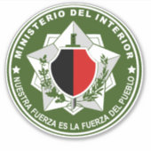 MININT CUBA AUFKLEBER (Vorderseite)