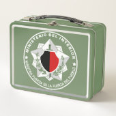 MININT Cuba Metal Lunch Box (Vorderseite)