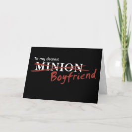 Minion Boyfriend Karte