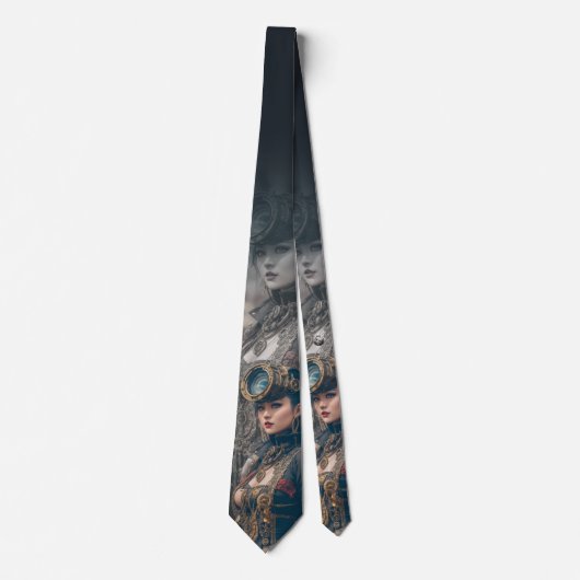 "Minion Steampunk Female: Krawatte (Vorderseite)