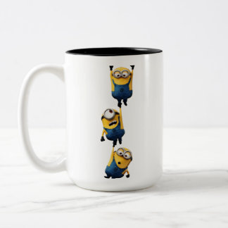 Minions Hängen Zweifarbige Tasse