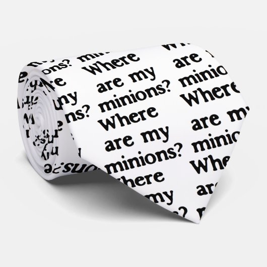 Minions Krawatte (Gerollt)