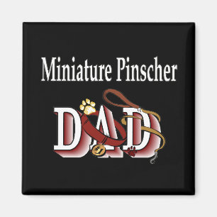 Minipinscher Papa Magnet