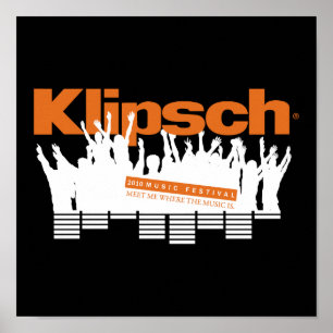 Miniplakat des Klipsch Musik-Festival-2010 Poster