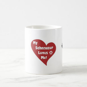 Minischnauzer-Liebe Coffe Tasse