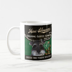 Minischnauzer-Marke - Organic Coffee Company Kaffeetasse