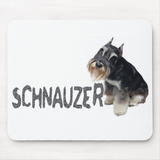 MiniSchnauzer Mousepad (Vorne)