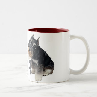MiniSchnauzer Zweifarbige Tasse