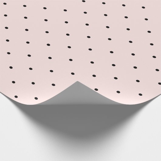 Minischwarze u. erröten rosa geschenkpapier (Ecke)