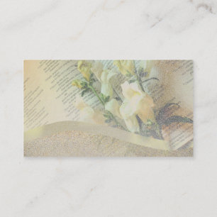 Minister Christlich Light God Sky Business Cards Visitenkarte