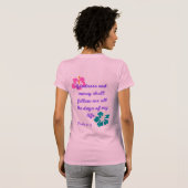 Minister für Christus Psalm 23 T Shirt (Schwarz voll)