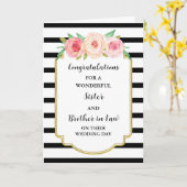 Minister für Recht Glückwunsch Karte (Gelbe Blume)