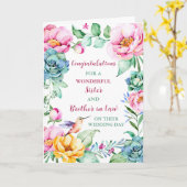 Minister für Recht Glückwunsch Karte (Gelbe Blume)