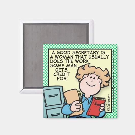 Minister Magnet (Vorderseite/Rückseite)