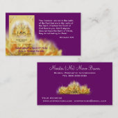 Minister Marco Brauer Visitenkarte (Vorne/Hinten)