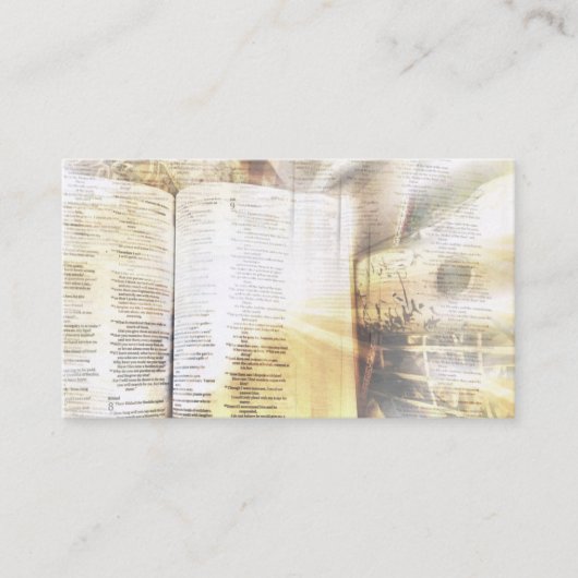 Minister Pastor-ehrwürdige Visitenkarten Visitenkarte (Vorderseite)