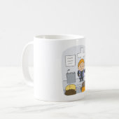 Minister predigt der Gemeinde Kaffeetasse (Vorderseite Links)