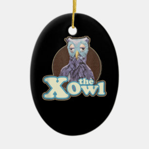 Minister Rogers Neighborhood X Owl Heat Transfer Keramik Ornament