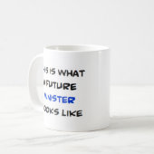 Minister, Zukunft Kaffeetasse (Vorderseite Links)