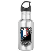 Ministère des Affaires Magiques de la France Logo Edelstahlflasche (Vorderseite)