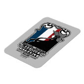 Ministère des Affaires Magiques de la France Logo Magnet (Linke Seite)