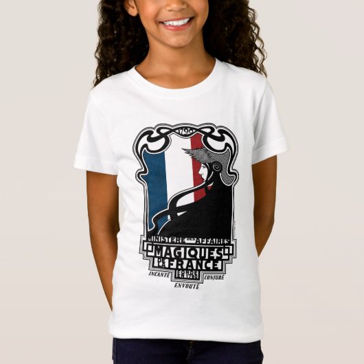 Ministère des Affaires Magiques de la France Logo T-Shirt (Vorderseite)